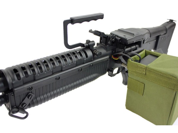 A&K M60VN (FORTRESS type Fチューン）セット A&K M60 VN AEG with Box Magazine (Black)